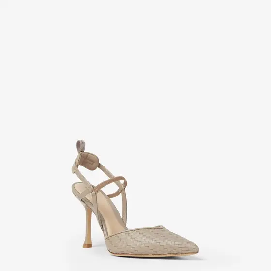 Fendi Very Colibrì Leather High-Heeled Slingbacks | Thumbnail 2 Fendi Very Colibrì Leather High-Heeled Slingbacks | Thumbnail 2