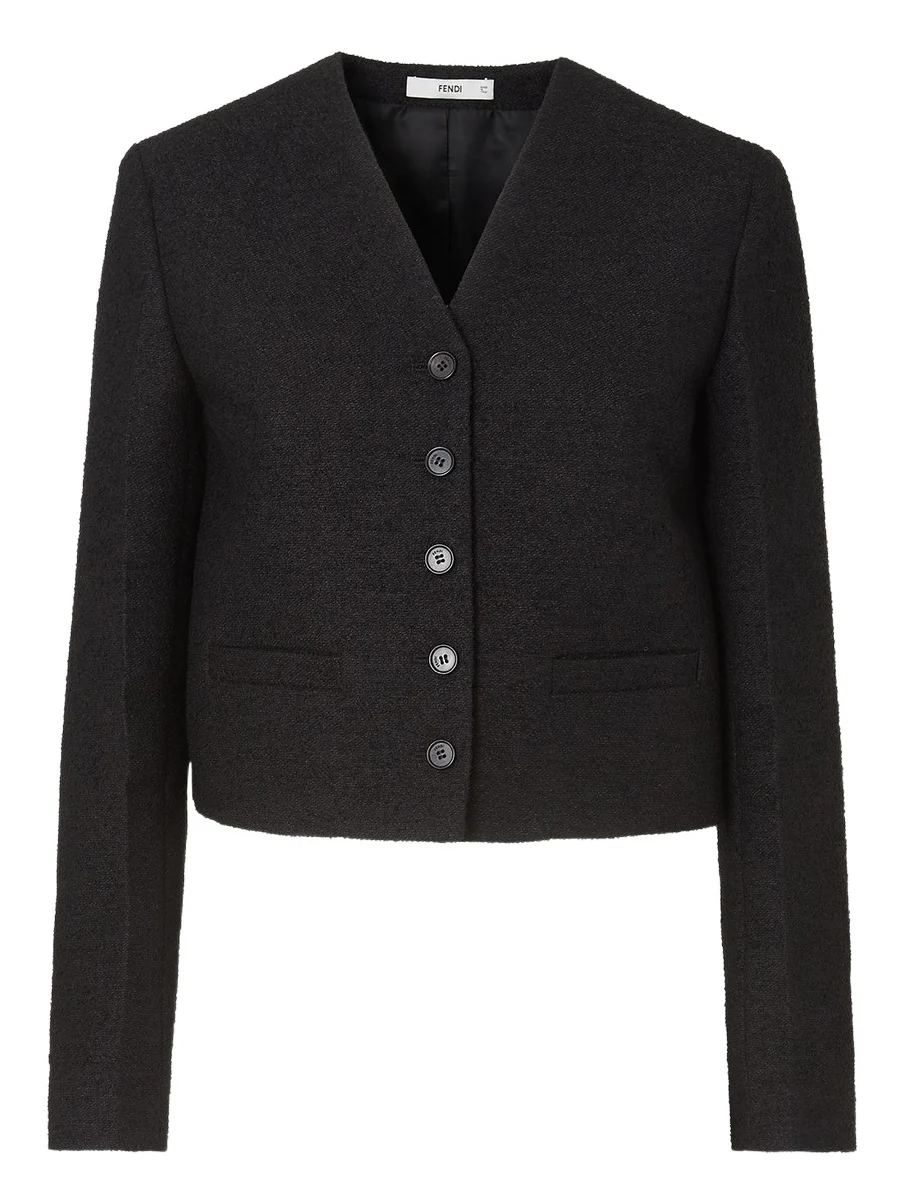 Bouclé Wool Jacket