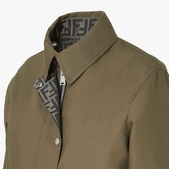 Fendi Mackintosh Fabric Blouson | Thumbnail 3 Fendi Mackintosh Fabric Blouson | Thumbnail 3