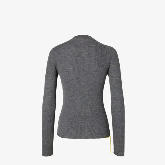 Fendi Mélange Wool Ribbed Sweater | Thumbnail 2 Fendi Mélange Wool Ribbed Sweater | Thumbnail 2