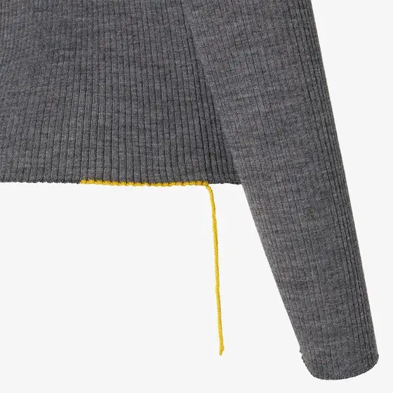 Fendi Mélange Wool Ribbed Sweater | Thumbnail 3 Fendi Mélange Wool Ribbed Sweater | Thumbnail 3