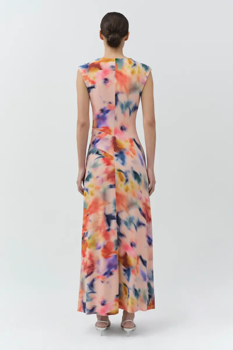 Simkhai Acacia Draped Jersey Midi Dress | Thumbnail 6 Simkhai Acacia Draped Jersey Midi Dress | Thumbnail 6