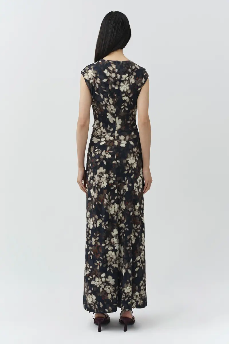 Simkhai Acacia Draped Jersey Midi Dress | Thumbnail 6