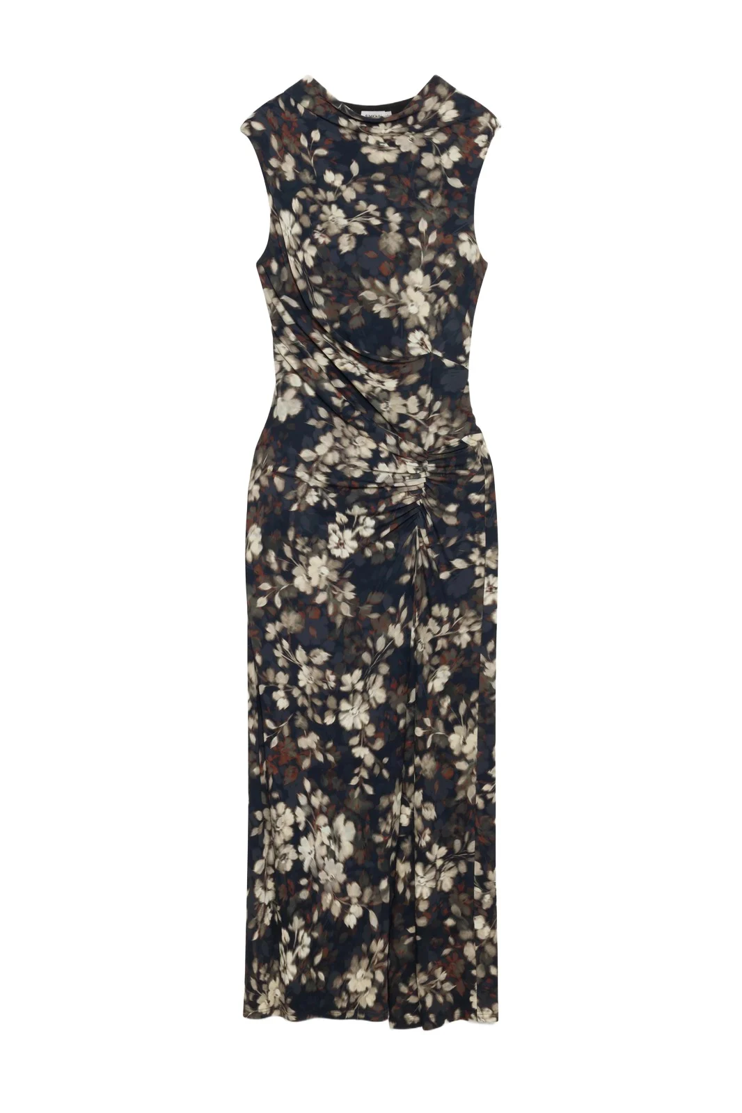 Acacia Draped Jersey Midi Dress Acacia Draped Jersey Midi Dress