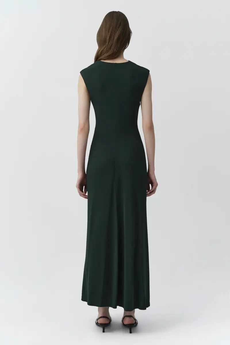 Simkhai Acacia Draped Jersey Midi Dress | Thumbnail 5 Simkhai Acacia Draped Jersey Midi Dress | Thumbnail 5