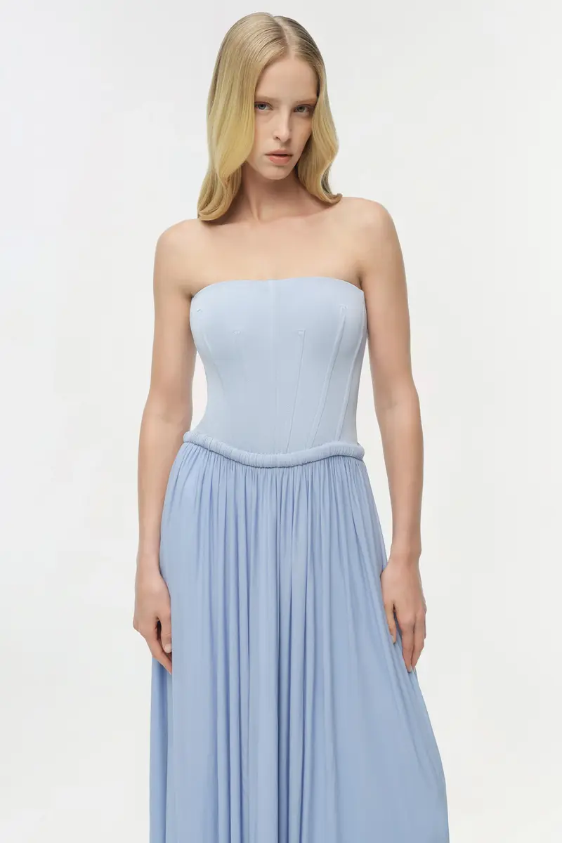 Simkhai Adalys Bustier Dress | Thumbnail 3 Simkhai Adalys Bustier Dress | Thumbnail 3