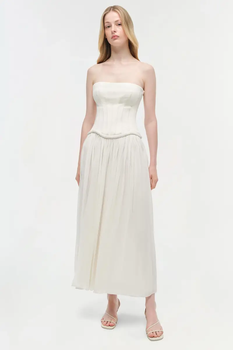 Simkhai Adalys Strapless Jersey Dress | Thumbnail 2