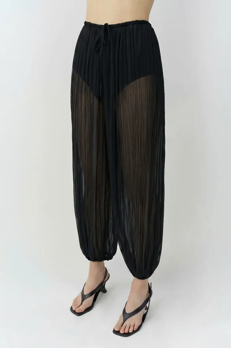 Simkhai Afton Crinkle Jersey Balloon Pant | Thumbnail 4