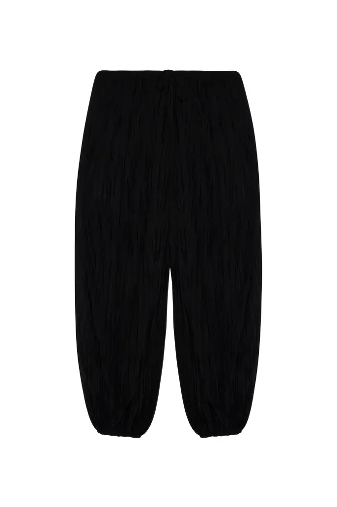 Afton Crinkle Jersey Balloon Pant