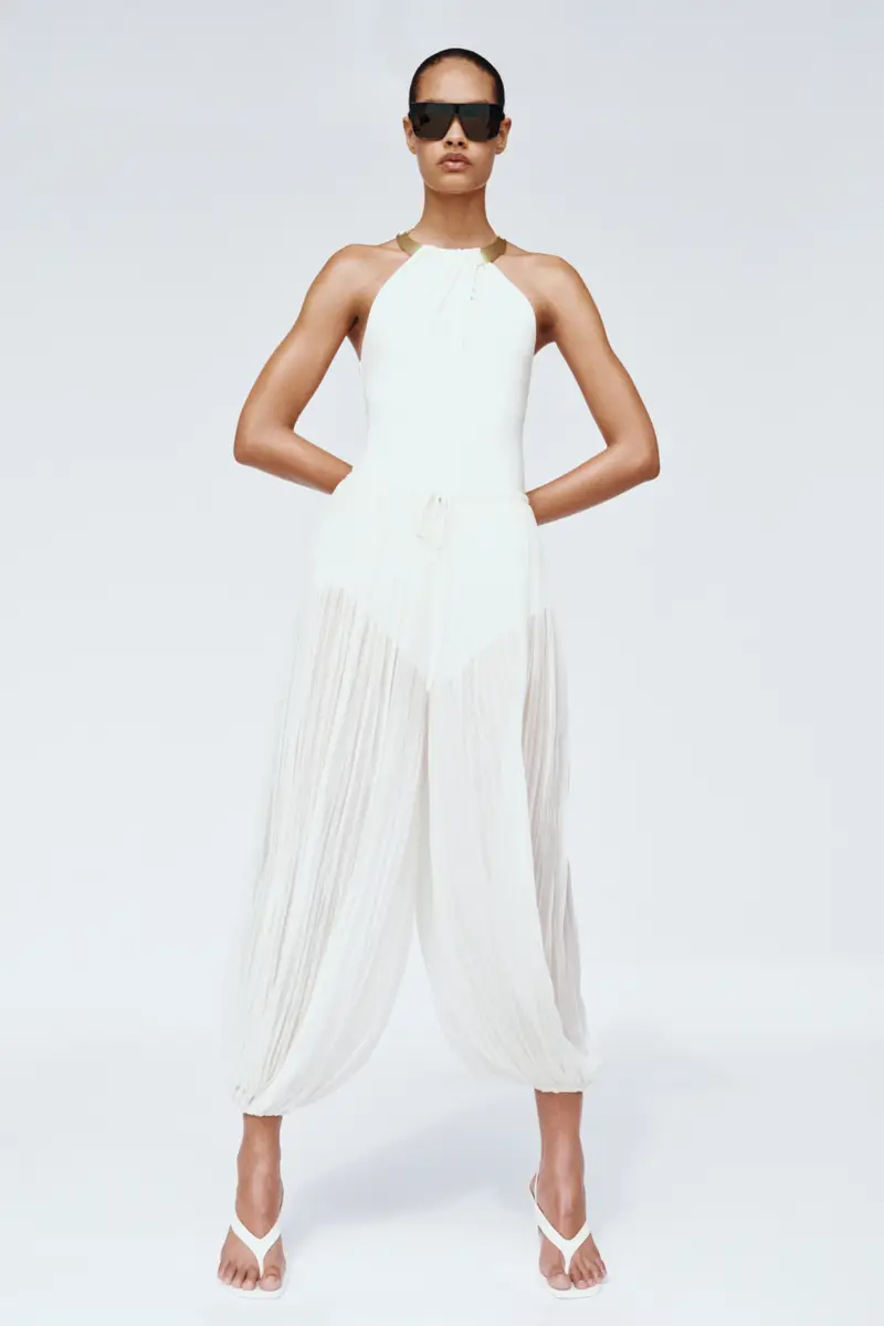 Simkhai Afton Crinkle Jersey Balloon Pant | Thumbnail 2 Simkhai Afton Crinkle Jersey Balloon Pant | Thumbnail 2
