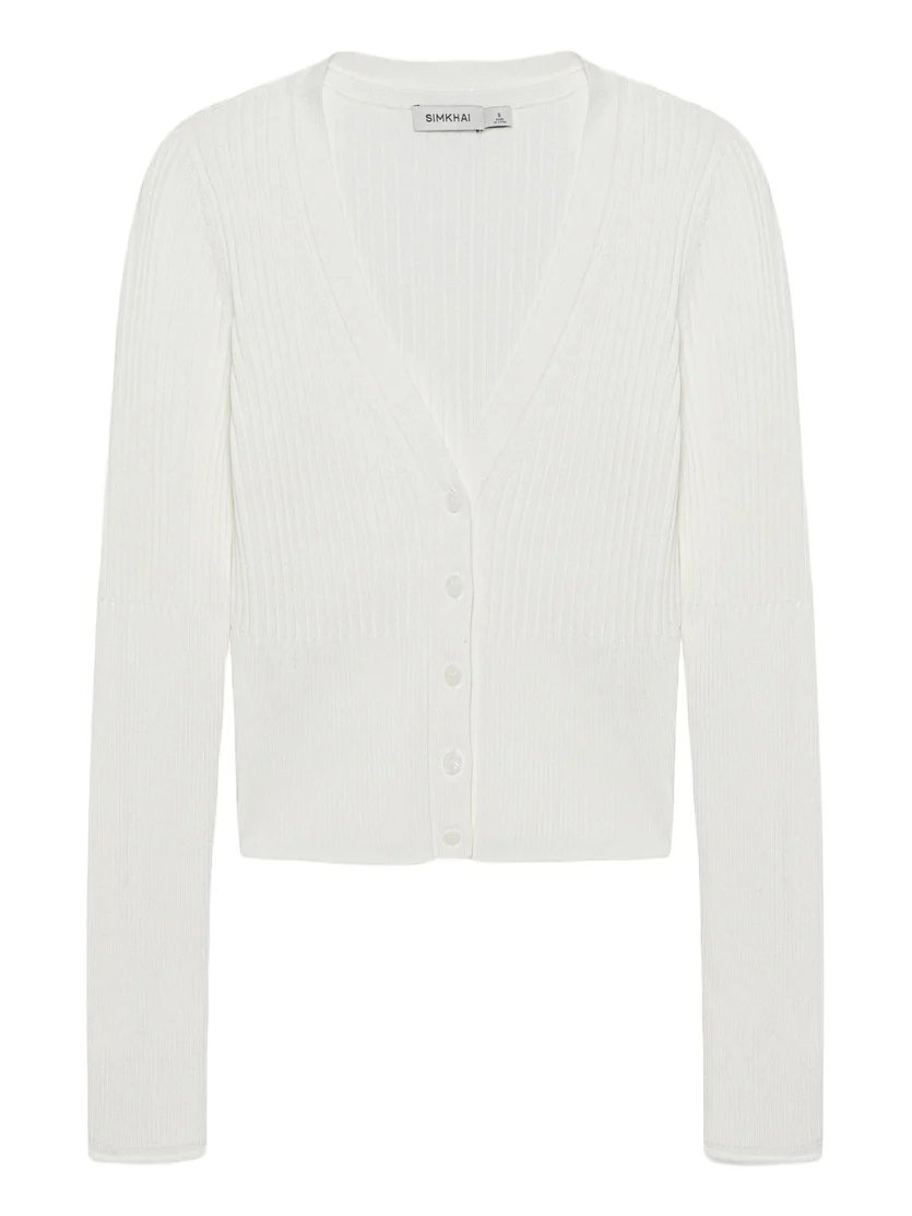 Simkhai Ailany Rib Knit Cardigan