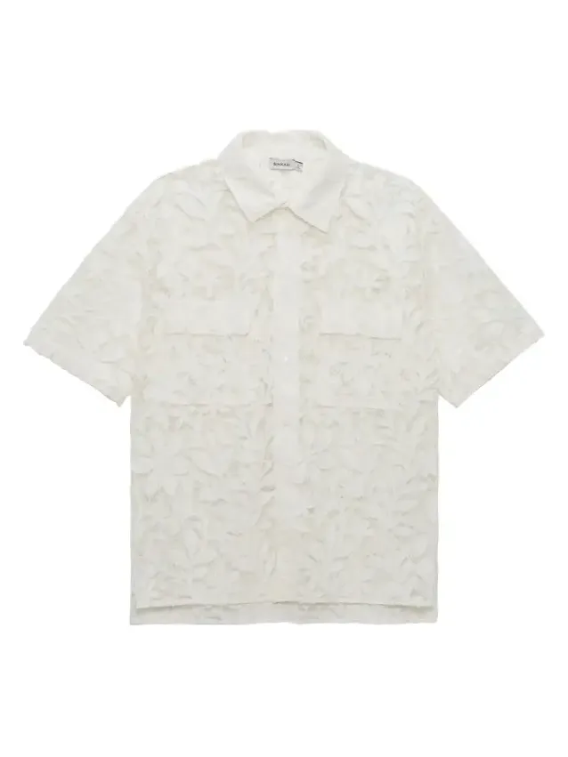 Alan Cotton Lace Shirt