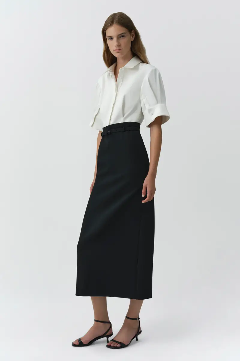 Simkhai Alvera Midi Shirt Dress | Thumbnail 4