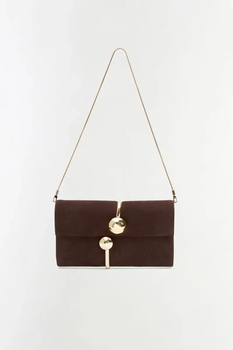 Simkhai Amaya Nubuck Leather Clutch | Thumbnail 6