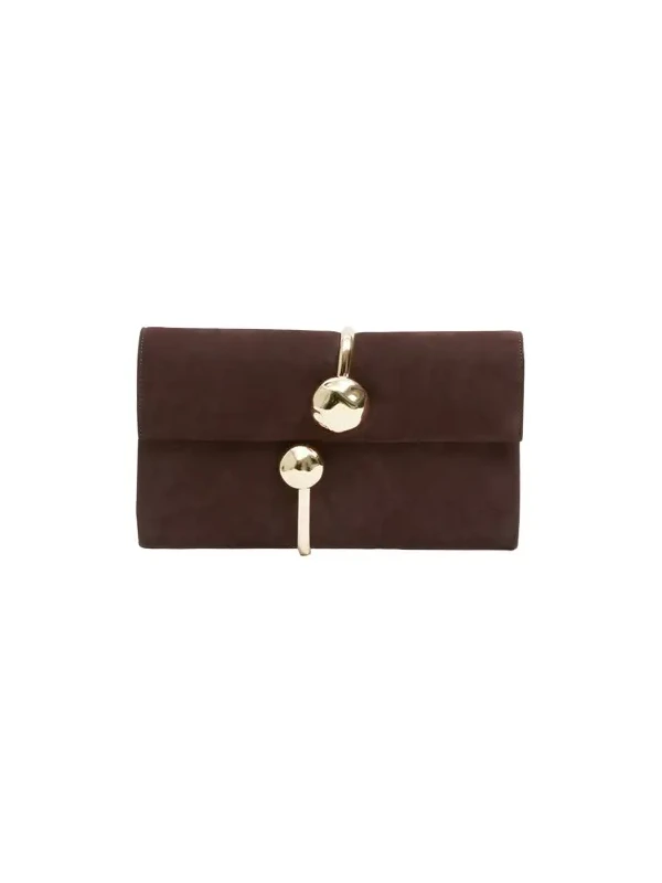 Amaya Nubuck Leather Clutch Amaya Nubuck Leather Clutch