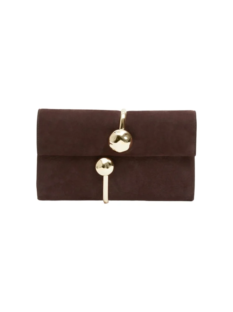 Amaya Nubuck Leather Clutch Amaya Nubuck Leather Clutch