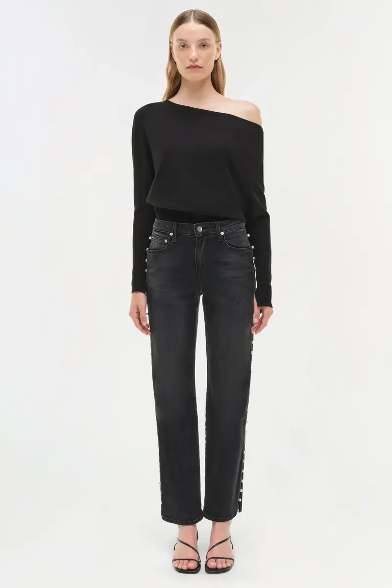 Simkhai Amelia Straight Leg Jean | Thumbnail 6