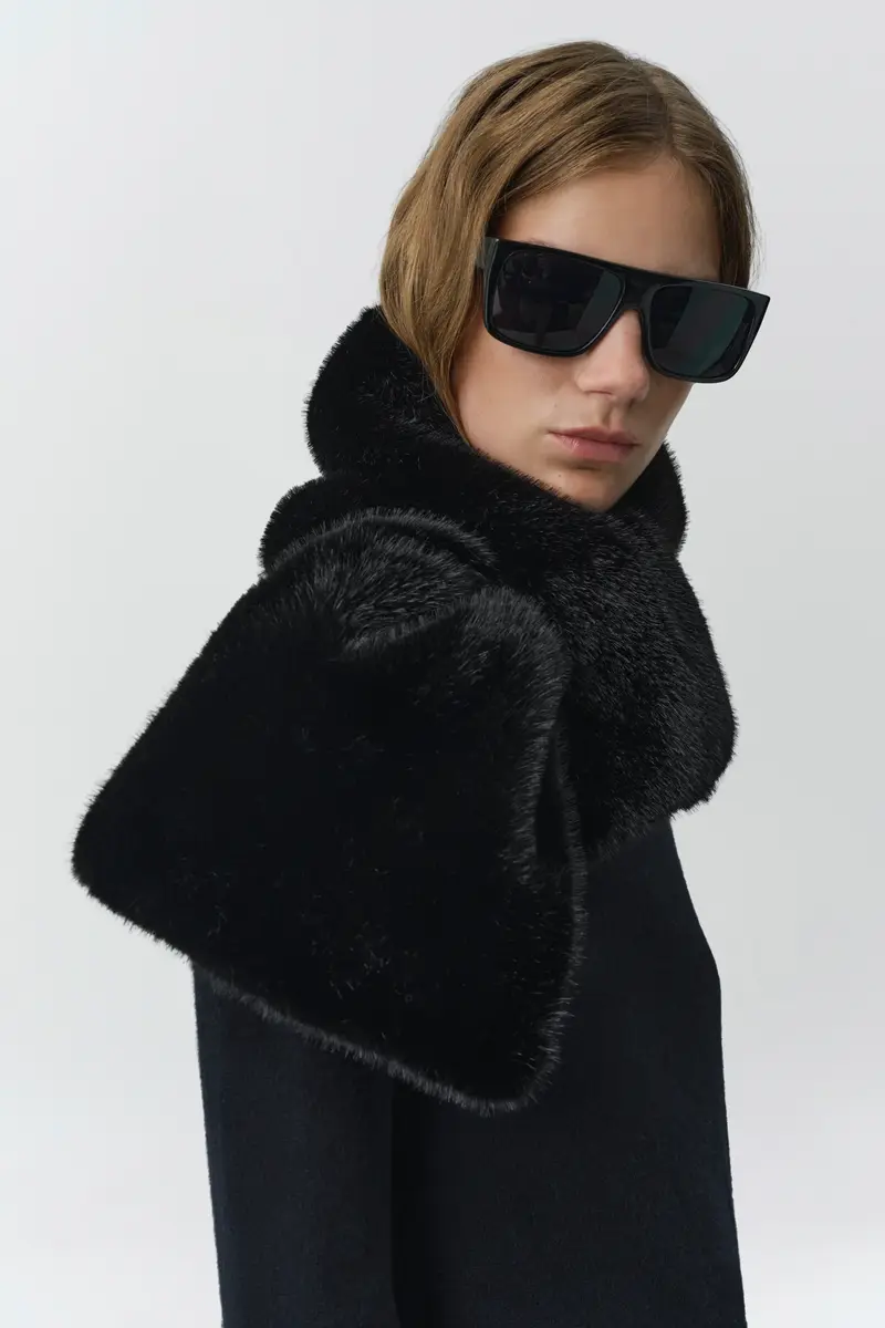 Simkhai Anaia Faux Fur Scarf | Thumbnail 2 Simkhai Anaia Faux Fur Scarf | Thumbnail 2