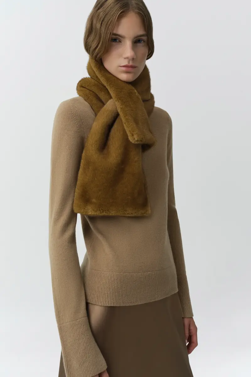Simkhai Anaia Faux Fur Scarf | Thumbnail 2