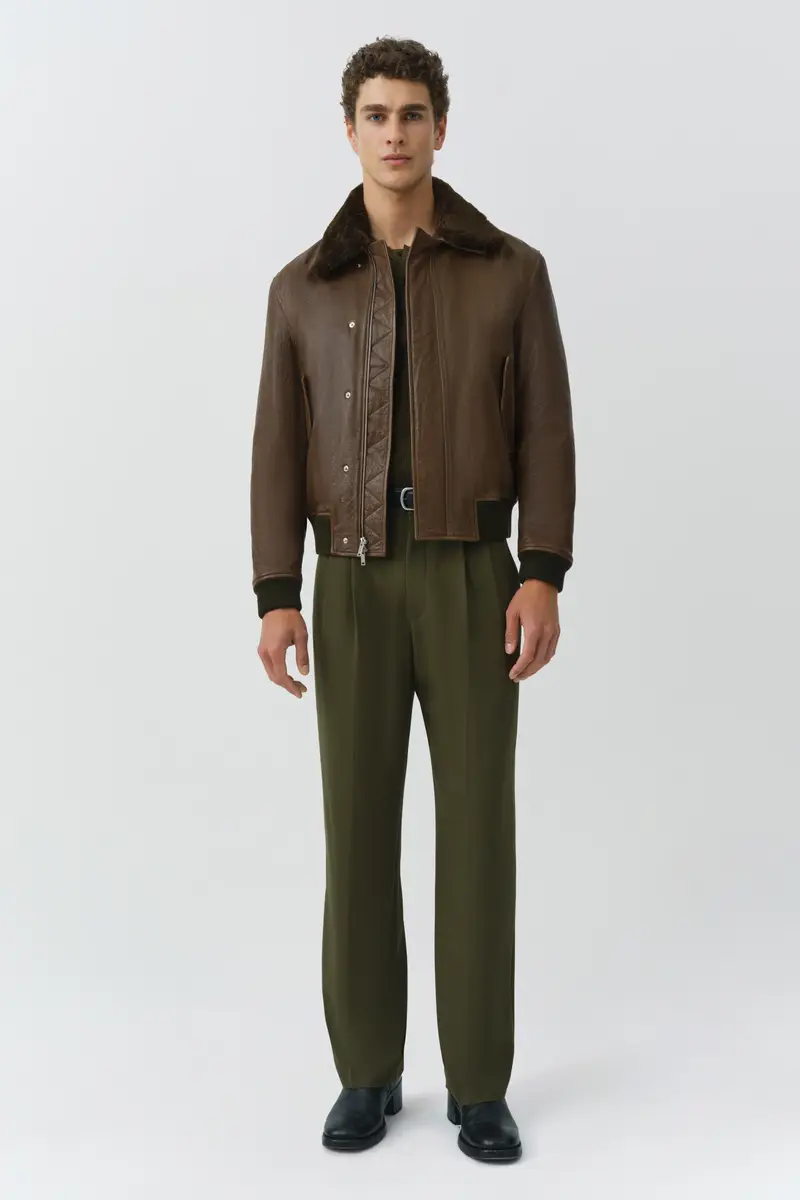 Simkhai Anderson Leather Jacket | Thumbnail 3