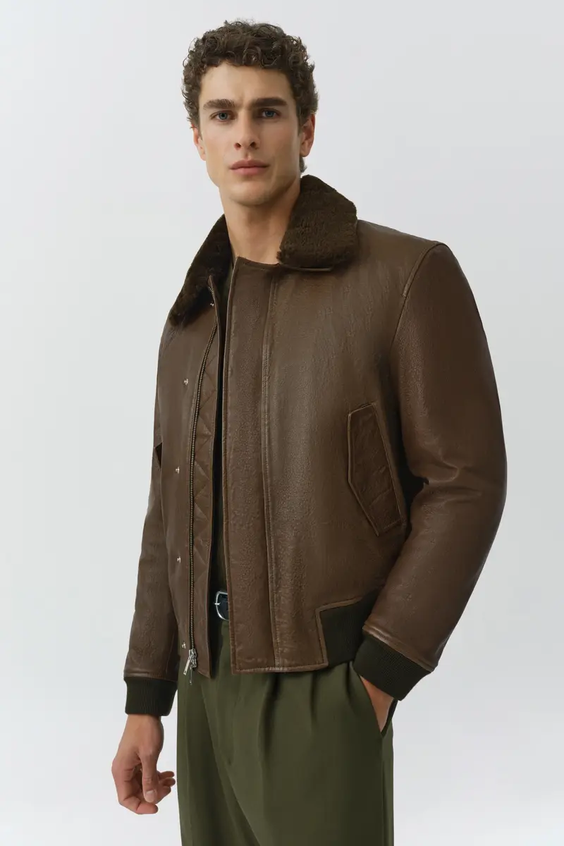 Simkhai Anderson Leather Jacket | Thumbnail 4