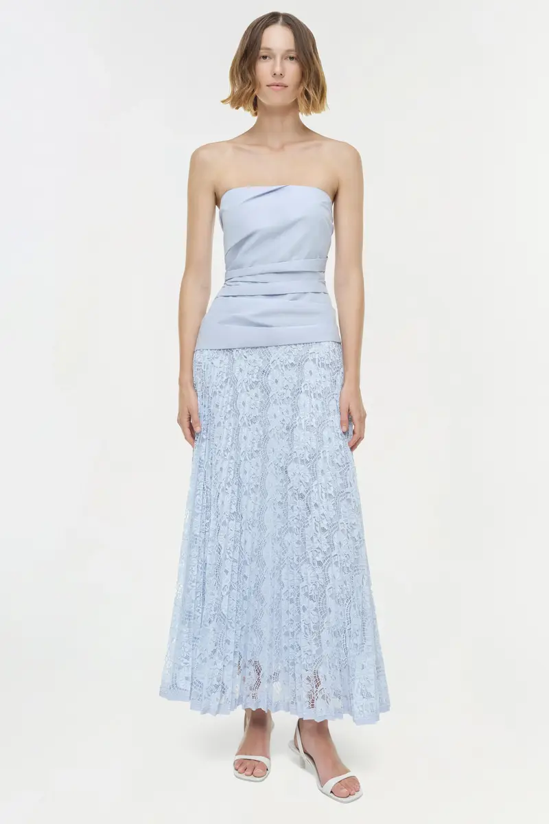 Simkhai Annalise Cotton Lace Midi Dress | Thumbnail 2 Simkhai Annalise Cotton Lace Midi Dress | Thumbnail 2