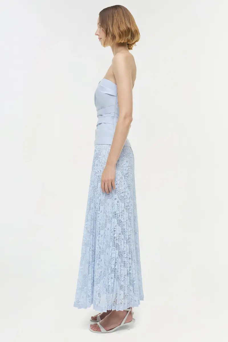 Simkhai Annalise Cotton Lace Midi Dress | Thumbnail 4 Simkhai Annalise Cotton Lace Midi Dress | Thumbnail 4