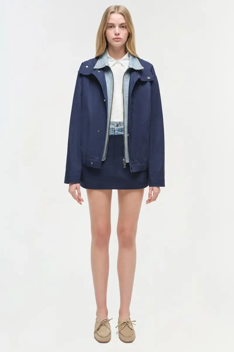 Simkhai Apollo Denim Combo Jacket | Thumbnail 6 Simkhai Apollo Denim Combo Jacket | Thumbnail 6