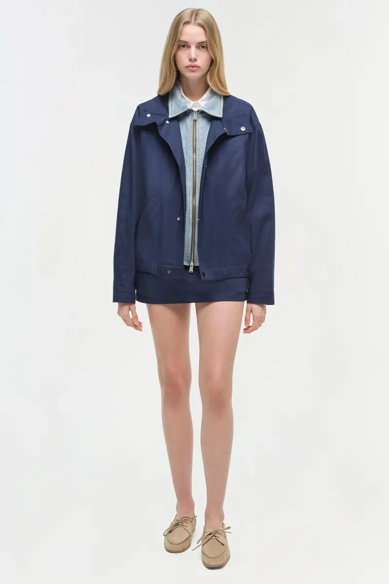 Simkhai Apollo Denim Combo Jacket | Thumbnail 7 Simkhai Apollo Denim Combo Jacket | Thumbnail 7
