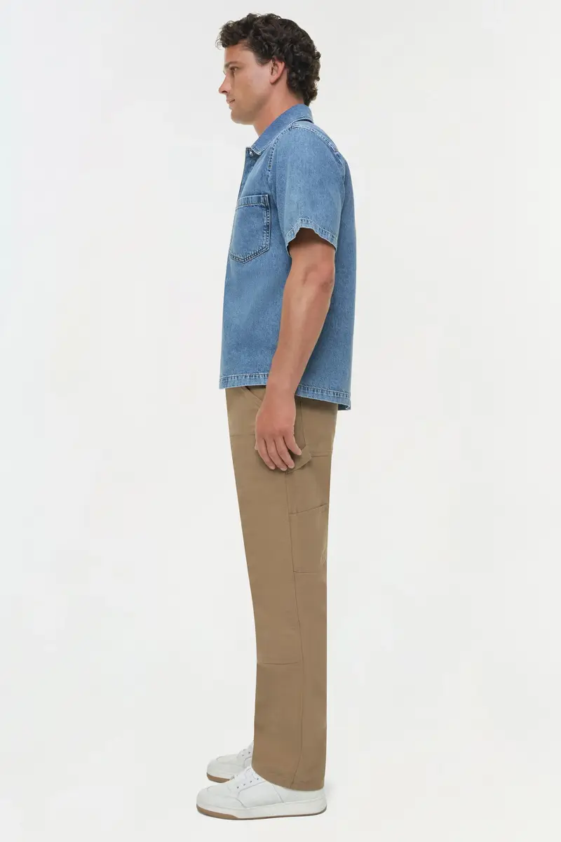 Simkhai Ardent Denim Shirt | Thumbnail 4 Simkhai Ardent Denim Shirt | Thumbnail 4