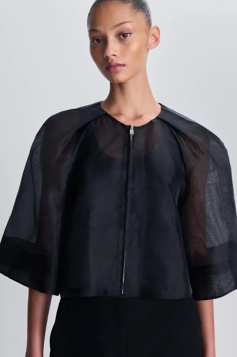 Simkhai Arielle Organza Top | Thumbnail 3