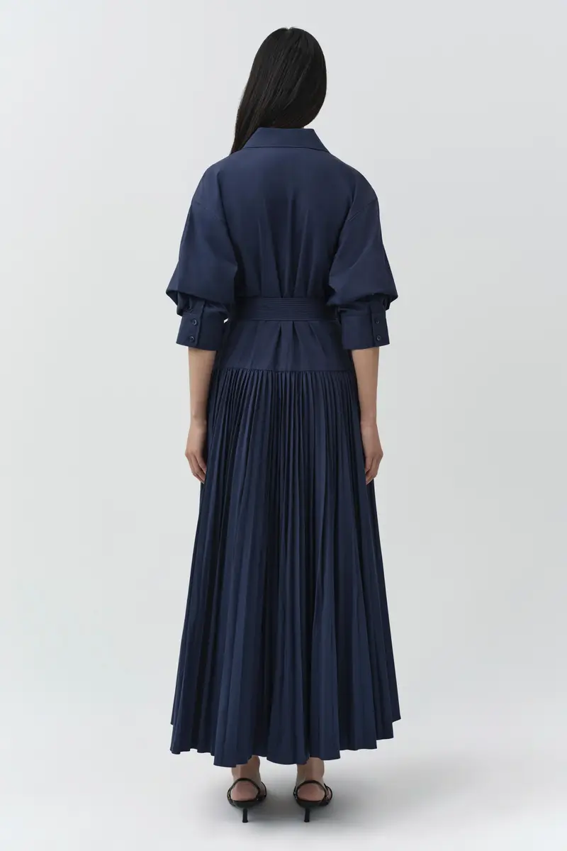 Simkhai Arlo Belted Cotton Maxi Dress | Thumbnail 5 Simkhai Arlo Belted Cotton Maxi Dress | Thumbnail 5