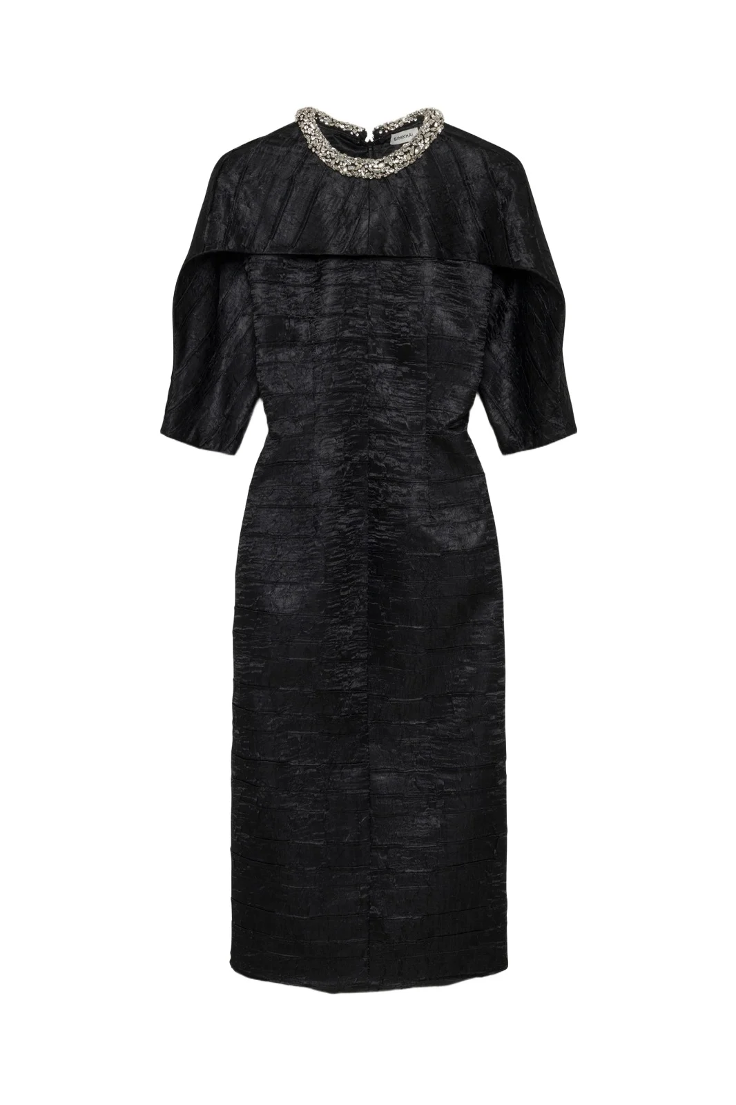 Ashleigh Embellished Satin Midi Dress Ashleigh Embellished Satin Midi Dress