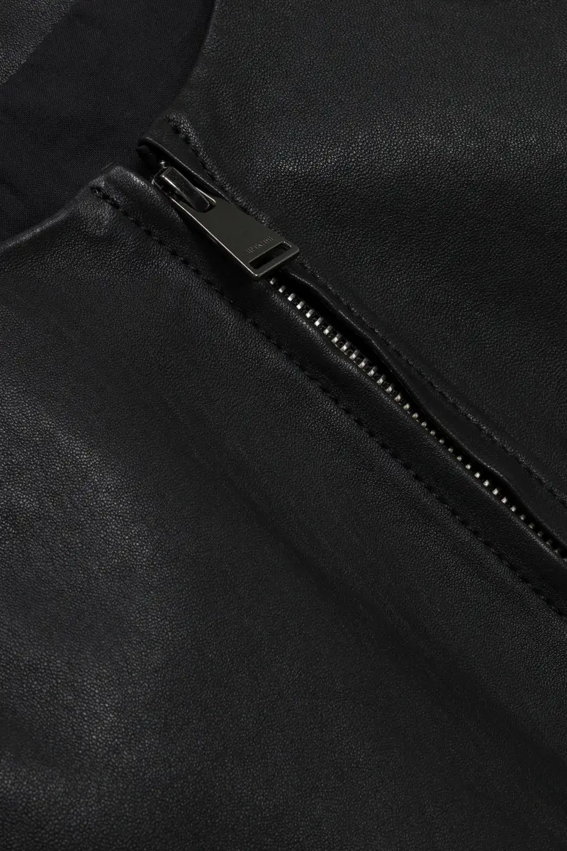 Simkhai Austyn Short Sleeve Leather Jacket | Thumbnail 6 Simkhai Austyn Short Sleeve Leather Jacket | Thumbnail 6