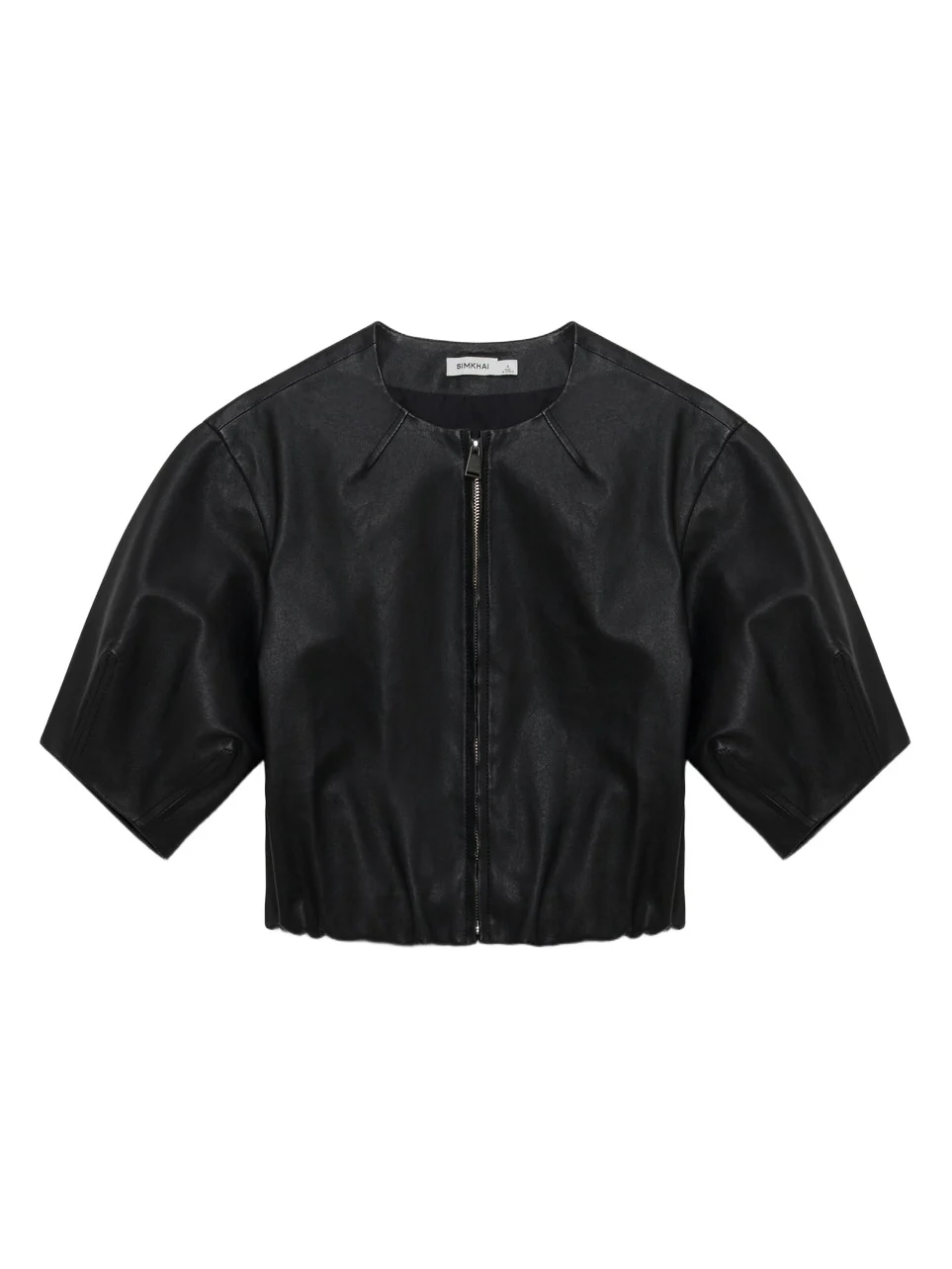 Austyn Short Sleeve Leather Jacket Austyn Short Sleeve Leather Jacket