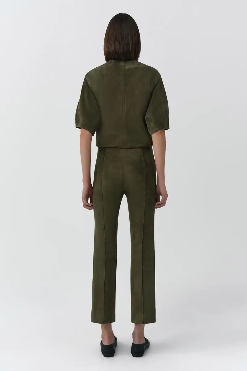 Simkhai Austyn Short Sleeve Suede Jacket | Thumbnail 5 Simkhai Austyn Short Sleeve Suede Jacket | Thumbnail 5