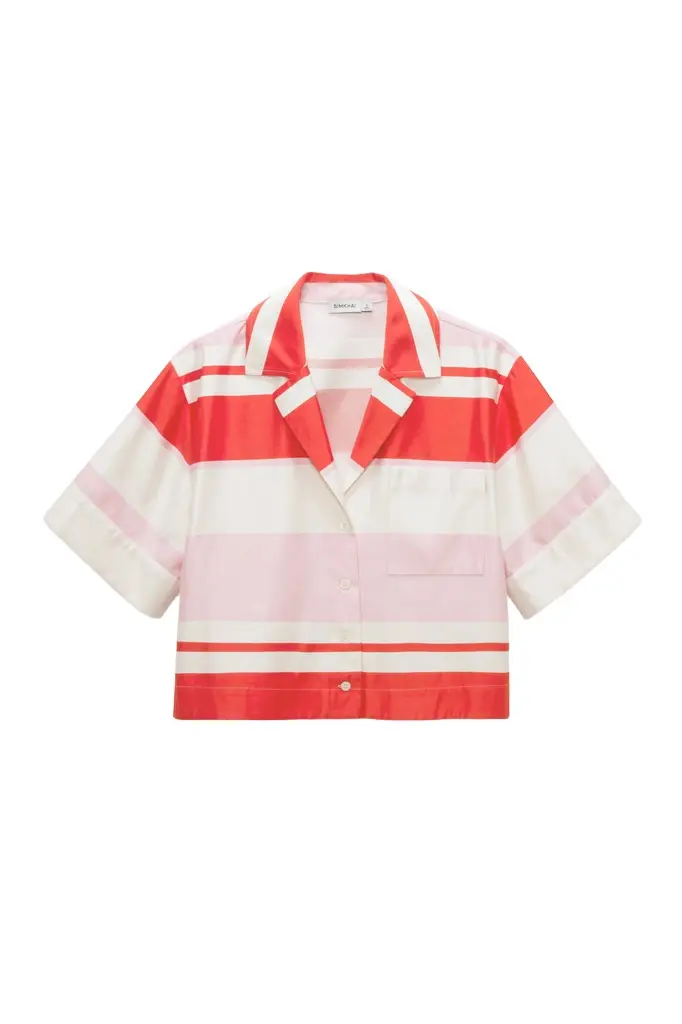 Simkhai Bailee Camp Shirt
