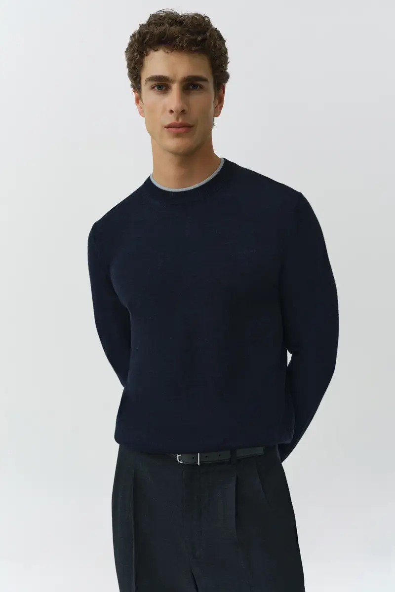 Simkhai Barret Double Layer Crewneck | Thumbnail 3
