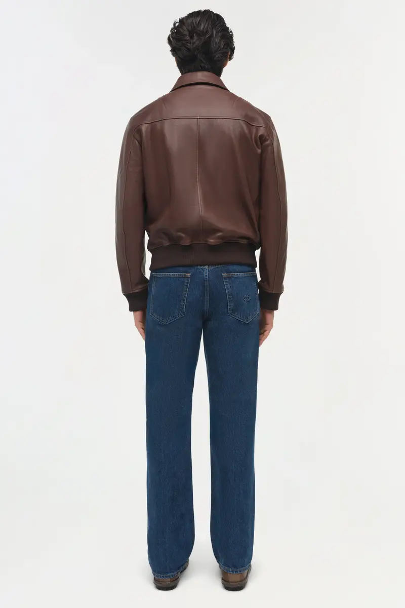 Simkhai Bauer Leather Blouson Jacket | Thumbnail 6 Simkhai Bauer Leather Blouson Jacket | Thumbnail 6