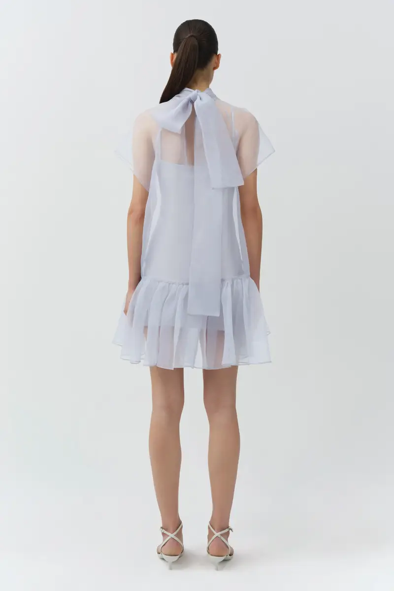 Simkhai Beaux Organza Mini Dress | Thumbnail 4 Simkhai Beaux Organza Mini Dress | Thumbnail 4