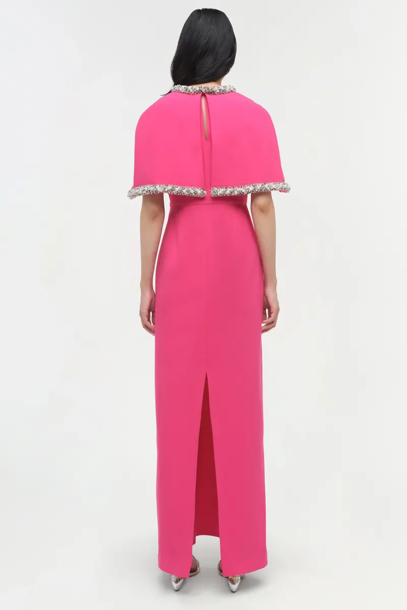 Simkhai Bellamy Embellished Cape Gown | Thumbnail 5 Simkhai Bellamy Embellished Cape Gown | Thumbnail 5
