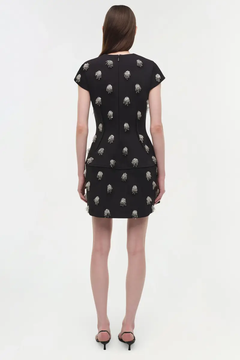 Simkhai Bethanie Twill Embellished Mini Dress | Thumbnail 6 Simkhai Bethanie Twill Embellished Mini Dress | Thumbnail 6