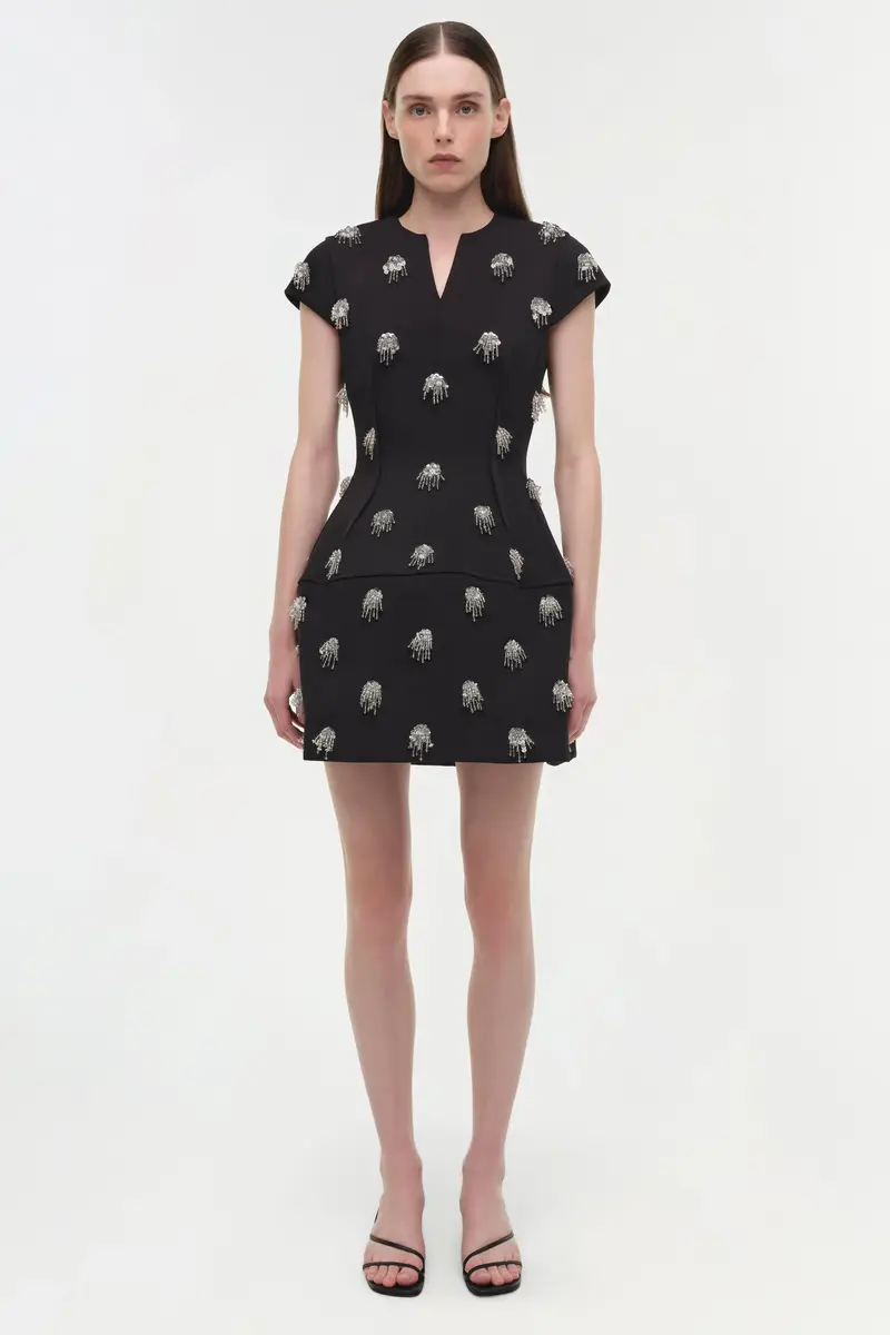 Simkhai Bethanie Twill Embellished Mini Dress | Thumbnail 7 Simkhai Bethanie Twill Embellished Mini Dress | Thumbnail 7