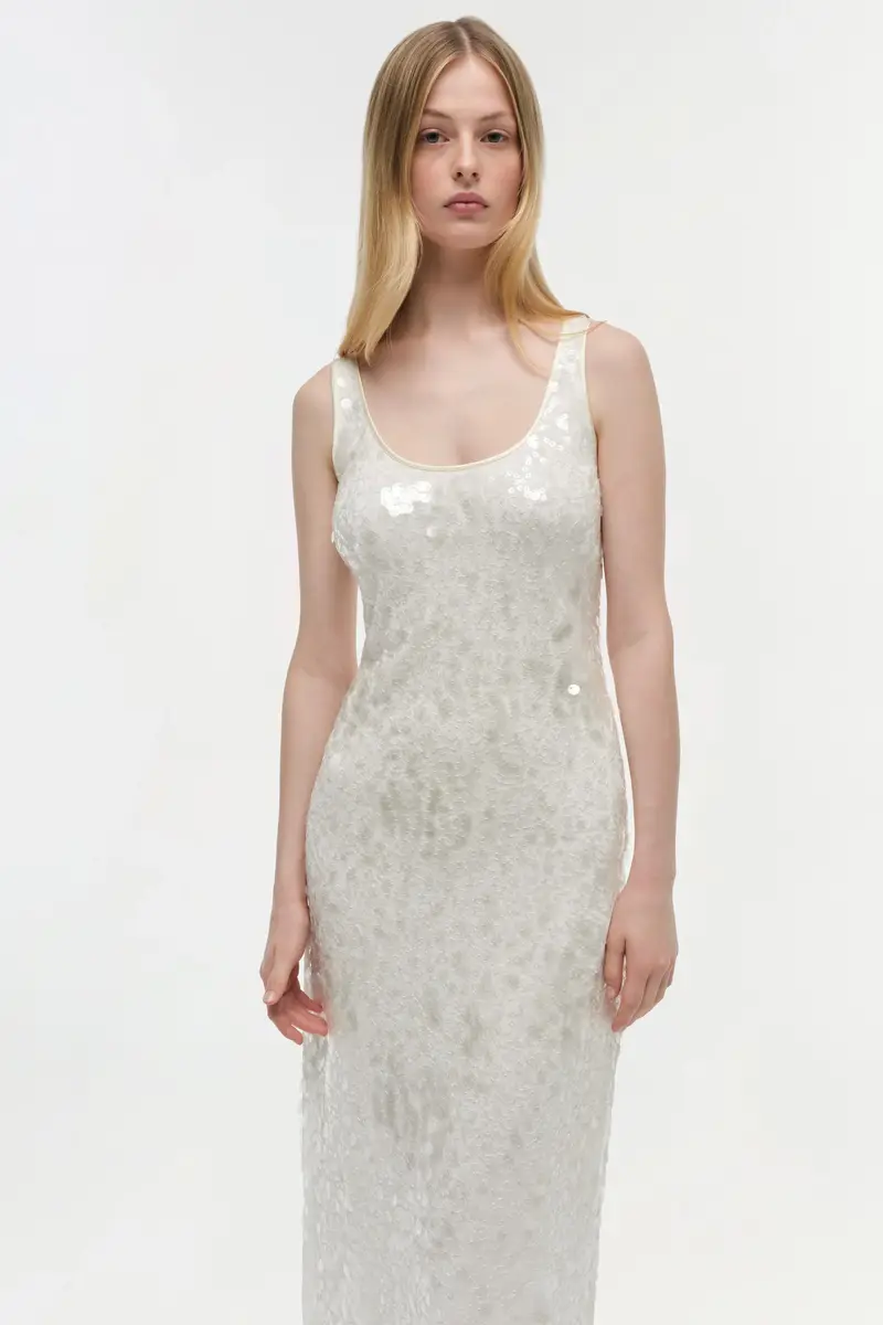 Simkhai Bex Embellished Maxi Dress | Thumbnail 3