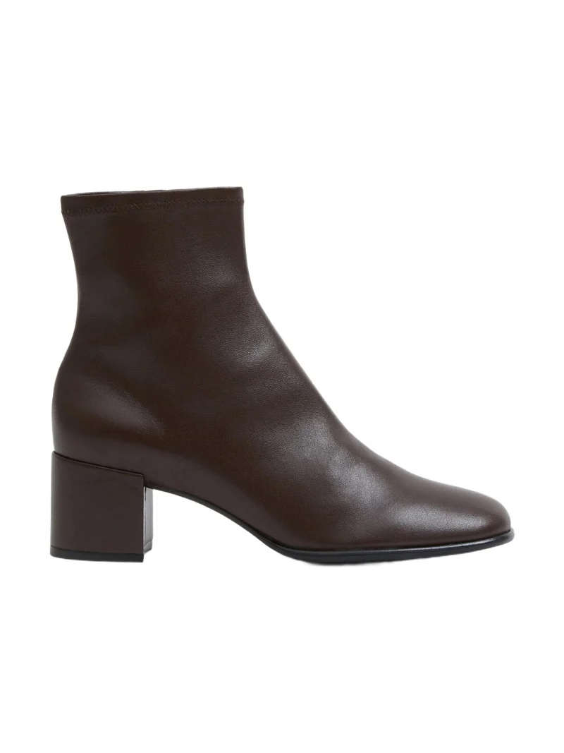 Bianca Stretch Leather Ankle Boot Bianca Stretch Leather Ankle Boot