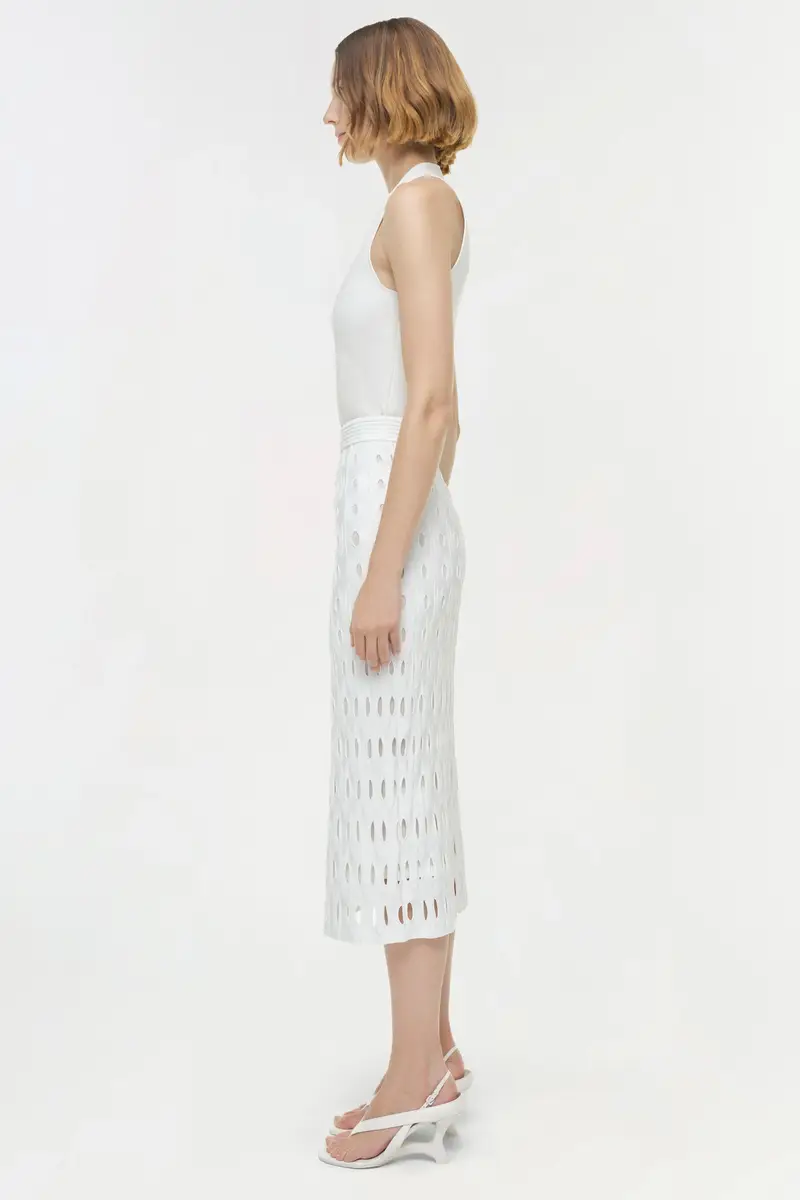 Simkhai Billie Knit Midi Skirt | Thumbnail 3