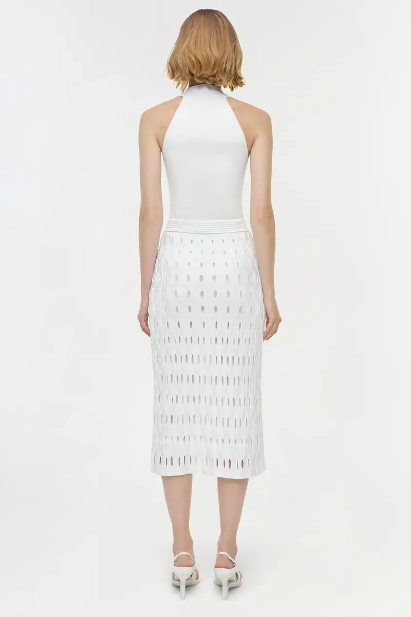 Simkhai Billie Knit Midi Skirt | Thumbnail 4