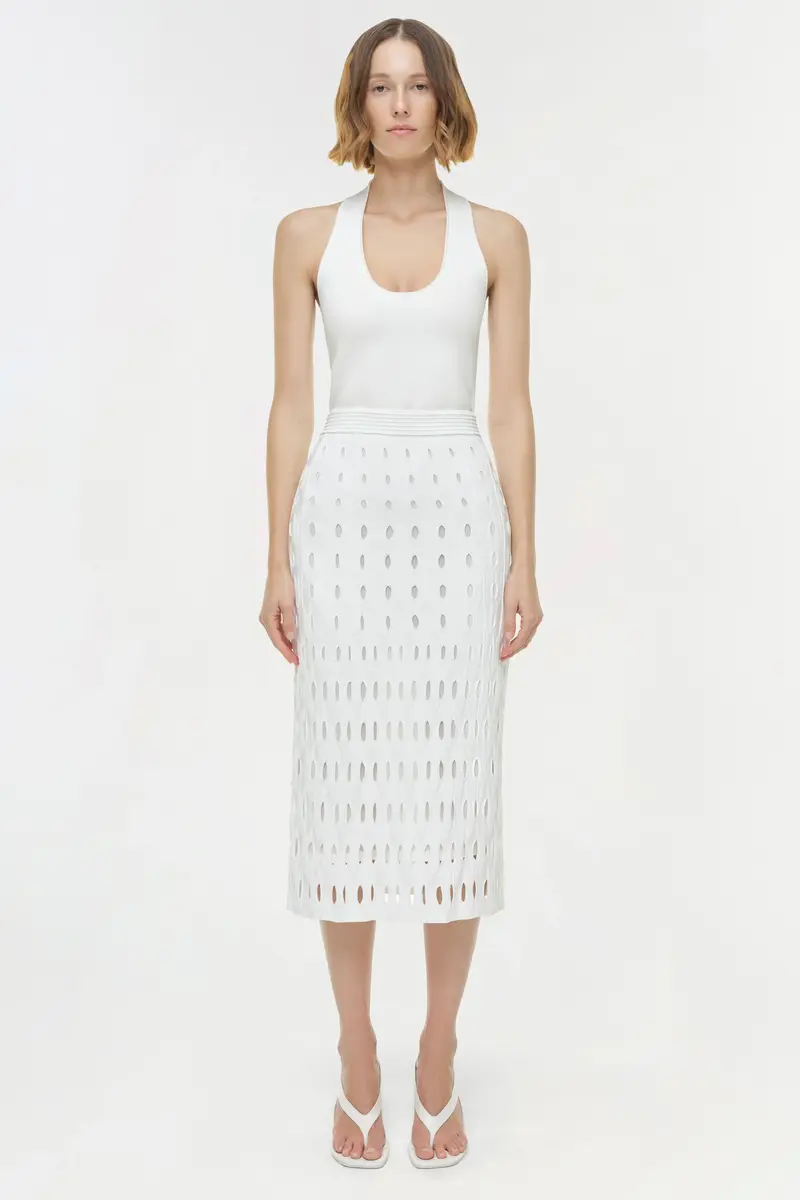 Simkhai Billie Knit Midi Skirt | Thumbnail 5