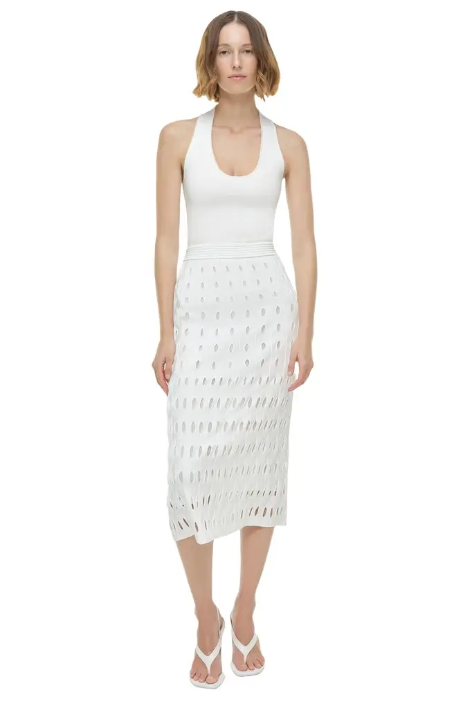 Simkhai Billie Knit Midi Skirt