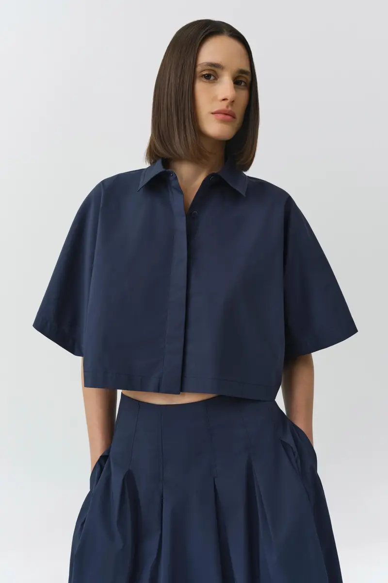 Simkhai Blair Cotton Shirt | Thumbnail 3